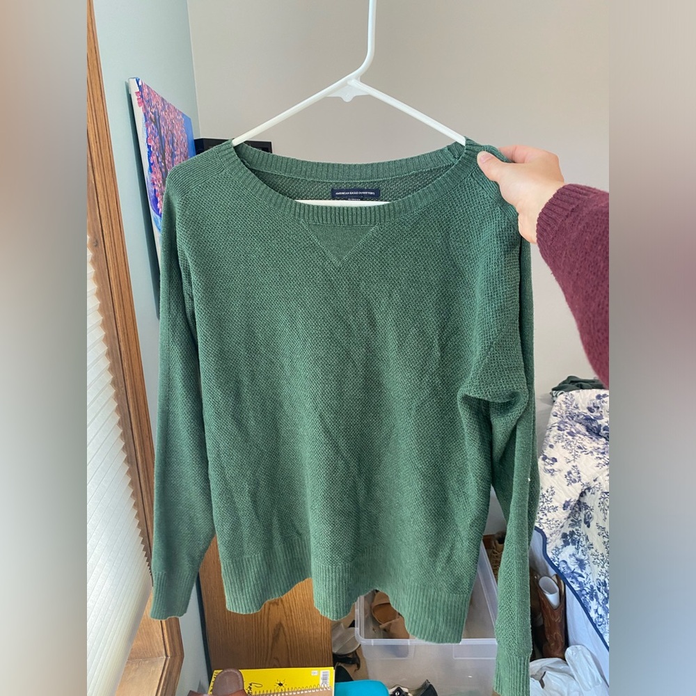 Xs green American eagle sweater